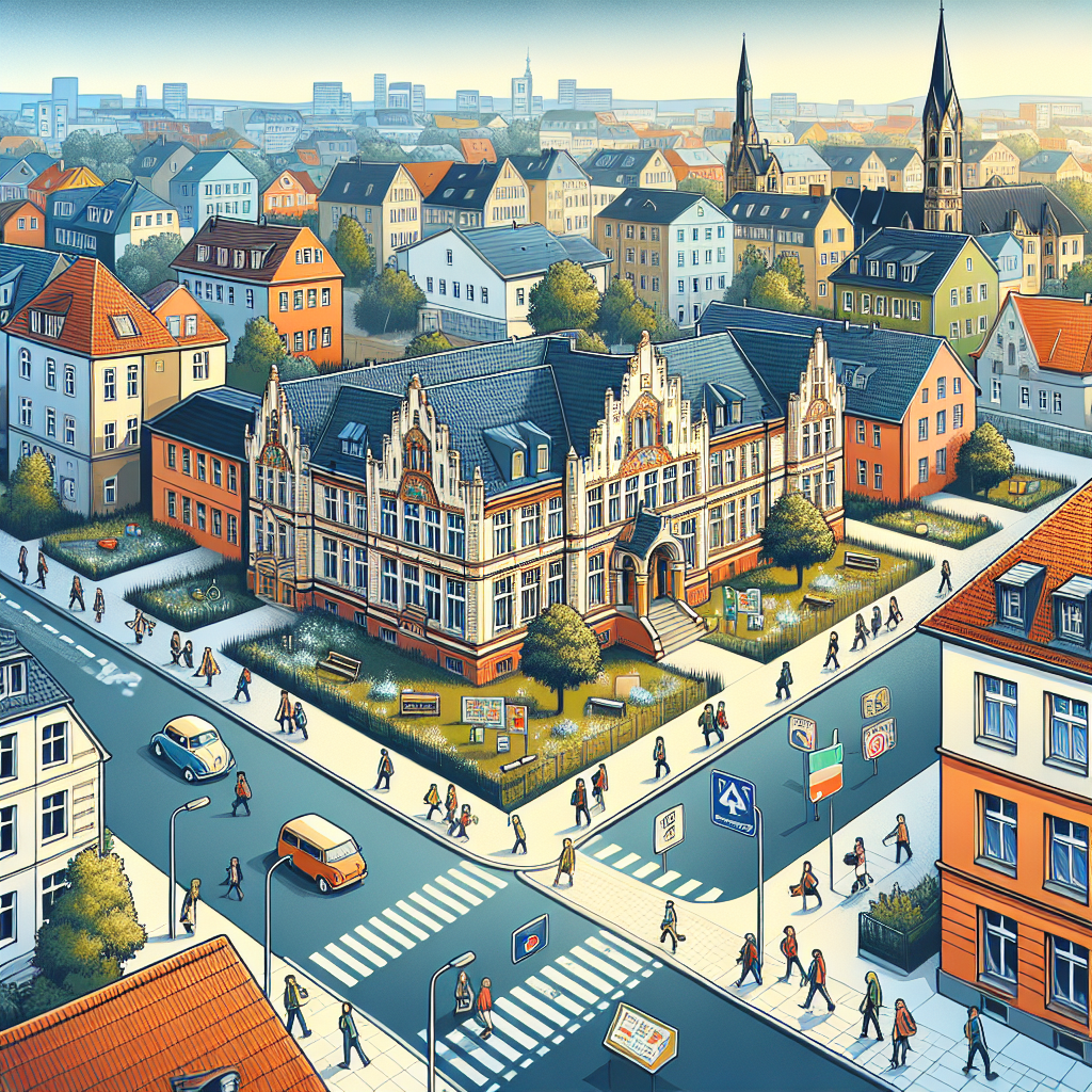 Einfluss von Schulen auf Bodenrichtwert in Dresden Blasewitz